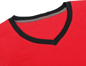 Maillot de football américain OEM en polyester respirant avec impression sérigraphique éblouissante, logo personnalisé, équipement d'équipe professionnel durable - Product Image 3