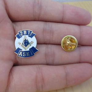 Insignias Masónicas de Lujo en Metal de Alta Calidad, Ligeras, con Logotipo Personalizado, Nueva Llegada, Emblemas Negros de la Francmasonería, Insignias de Regalia para Masones - Product Image 3