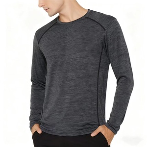 Nueva Camiseta Deportiva Formal para Hombre, Elegante, 180 Gramos, Tejido de Punto, Spandex/Poliéster, Anti-Pilling, Suave y Transpirable - Product Image 4
