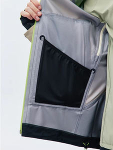 Veste coupe-vent imperméable avec logo personnalisé, veste de pluie unisexe, softshell pour la randonnée, le camping, le ski - Product Image 4