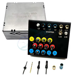 Sistema de Brocas Manuales Premium de 21 Piezas para Implantes Dentales, Kit de Fresas para Osteodensificación, Instrumentos Quirúrgicos de Acero Inoxidable - Product Image 5