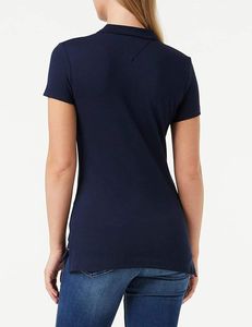 Chemise à manches courtes pour femme, coupe ajustée, respirante, tricotée, de haute qualité, écologique, vêtements décontractés d'été, séchage rapide - Product Image 3