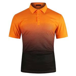 Camisetas Polo Personalizables de Manga Corta para Hombre, Diseño a Rayas, Camisetas de Golf al por Mayor, Camisetas de Tenis con Cuello Camisero para Hombre - Product Image 1