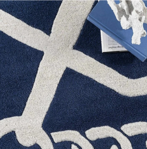 Tapis en laine faits à la main, motif géométrique moderne, écologiques, antidérapants, à poils moyens, taille personnalisée, pour usage domestique et commercial - Product Image 4