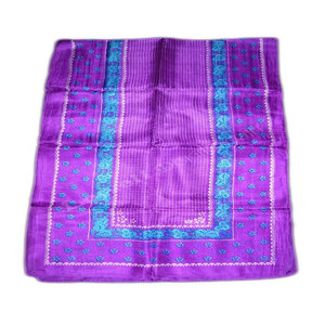 Elegant Border Printed Silk Scarves for Women Premium Silk Scarves Stylish Scarves, Stoles & Wraps Clothing Accessories - Product Image 1