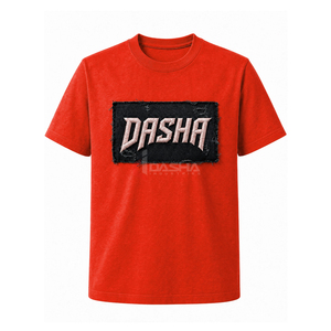 T-shirt Streetwear Vintage Court et Oversize Personnalisé avec Logo Brodé Effet Vieilli – Vente en Gros - Product Image 1