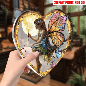 CIFbuy Acchiappasole Artigianale in Acrilico a Forma di Cuore, Decorazione da Parete per Finestre, Acchiappasole in Cristallo, Regalo per Casa e Giardino con TikTok per Ritiro Temu - Product Image 5