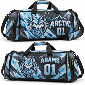 กระเป๋าคลับแบบดัฟเฟิล สำหรับโค้ช พิมพ์โลโก้ทีมได้  กระเป๋าใส่อุปกรณ์กีฬาและเดินทาง  ผู้ผลิต ODM รับผลิตจำนวนมาก  ปิดซิป  หูหิ้วบุนวม - Product Image 3