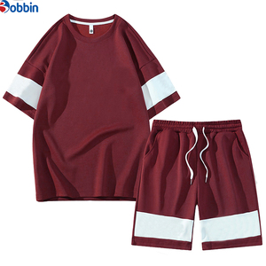 Conjunto de Verano para Hombre, Nuevo Conjunto de Moda, Camiseta con Estampado de Letras y Solapa, Traje Casual Holgado de Manga Corta - Product Image 6