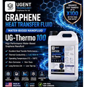 UGENT UG-Thermo 100 น้ำยาถ่ายเทความร้อนกราฟีนสูตรน้ำ 1 ลิตร ค่าการนำความร้อนสูง สำหรับงานอุตสาหกรรม พร้อมใช้งาน - Product Image 2