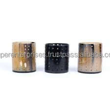 Attrayant Corne Bougeoir De Noël Corne Décorative Votive Bougeoir Designer Indien Top Qualité Corne T-Lite Titulaires - Product Image 5