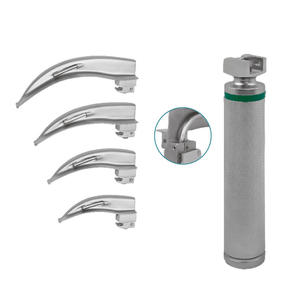 Nuevo Set de Laringoscopio de Fibra Óptica Manual ENT Macintosh con 4 Hojas de Un Solo Uso, Certificado CE ISO12358 por Grip Surgical - Product Image 1