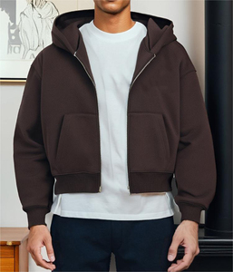 Sudadera con Capucha Oversize de Felpa de Poliéster/Algodón con Logotipo Personalizado, Lavado Ácido, Ajuste Regular, Estilo Urbano, Gruesa y Ecológica - Product Image 3