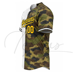 Maillot de baseball de style actuel, vente en gros de maillots de baseball, concevez votre propre maillot de baseball personnalisé - Product Image 4