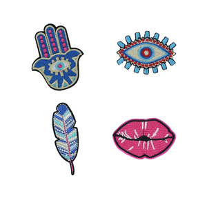 Custom Branding Chenille <b>Patch</b> Personalized <b>Sew</b> <b>On</b> Logo Badge Production for Apparel Brands Retailers and Fashion Accessories - Product Image 2