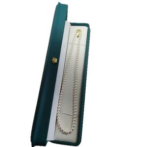 Collier de perles d'eau douce Aurora Small Baby Bead, perles rondes de 4-5 mm, sans défaut, forte brillance, chaîne de bonne qualité avec fermoir en argent - Product Image 5