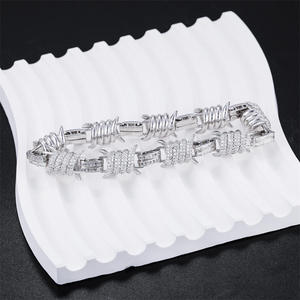 Clover Star Moissanite Bracelet 925 <b>Silver</b> Iced Out Designer Bracelet <b>for</b> <b>Men</b> and Woman - Product Image 4