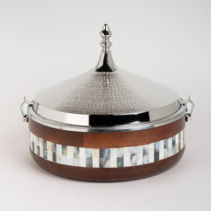 Increíble Olla Metálica con Tapa, Recipiente para Mantener la Comida Caliente, Ideal para el Hogar, Bodas, Catering, Hoteles y Servicio de Alimentos - Product Image 3