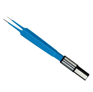 Forceps bipolaires manuels en acier inoxydable avec pointe et revêtement antiadhésifs, conception à baïonnette pour la chirurgie neurologique et cardiaque - Product Image 1