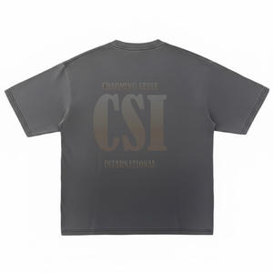 Camiseta de Verano para Hombre, de Algodón de Primera Calidad, Estilo Vintage, con Estampado de Diamantes, Manga Corta, Talla Grande - Product Image 2