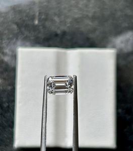 Diamantes cultivados en laboratorio de 3x2mm a 3x5mm, corte esmeralda octogonal radiante, sueltos, color DEF, claridad VVS, CVD, solitarios, pequeños y diminutos. - Product Image 4