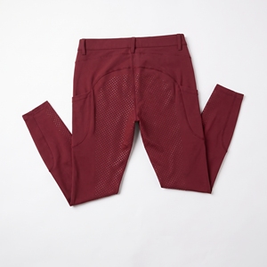 Leggings de equitación para mujer, transpirables, de compresión, largos, pantalones de entrenamiento para caballos - Product Image 4