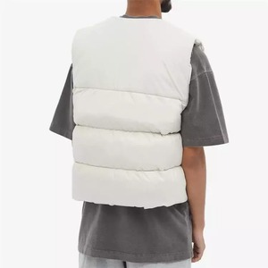 Chaleco Acolchado Impermeable Personalizado para Hombre, Chaqueta de Invierno sin Mangas con Acabado Brillante, Transpirable y Ligera, Fabricación OEM - Product Image 2