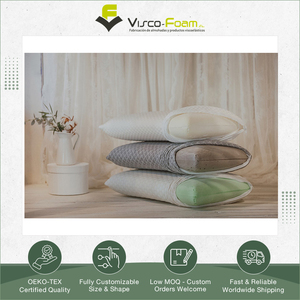 Highly Demanded Excellent Quality OEM Acceptable Memory Foam Polyester Cotton Nature <b>Bed</b> <b>Pillow</b> for Neck, Back & Legs Use - Product Image 5