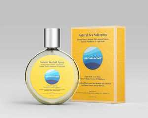 Aromasong Int. Orgánico de Alta Calidad, 8 oz, Hecho en EE. UU., Sin Alcohol, Unisex Spray de Sal para el Cabello con Volumen Instantáneo, Brillo y Textura, Sal Marina Ligera - Product Image 2