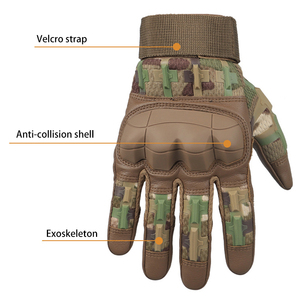 Guantes de Carreras de Dedo Completo, Material PU, Antideslizantes, Correa de Muñeca Ajustable, Unisex, Actividades al Aire Libre - Product Image 3
