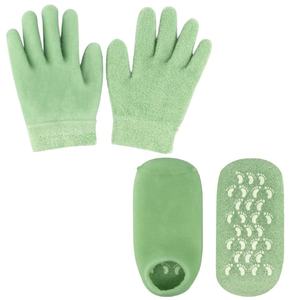 Men's Spa <b>Moisturizing</b> Gel Nylon <b>Gloves</b> and Socks for Dry Skin - Product Image 6