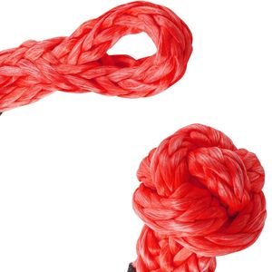 Grillo Sintetico Morbido 1/2'' x 22'' con Resistenza alla Rottura di 44092 Libbre (20 Tonnellate) per Recupero e Traino, 2 Manicotti Extra (2) - Product Image 1