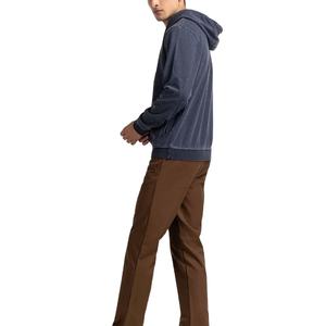 Sweat à capuche pour hommes de haute qualité avec impression de logo personnalisé très respirant léger à manches longues avec sérigraphie en vente! - Product Image 4