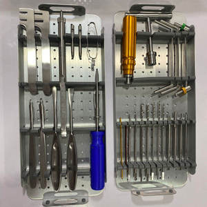 Juego de Instrumentos Quirúrgicos Ortopédicos Profesionales Reutilizables para Reparación de Fracturas Óseas en Caja de Esterilización de Aluminio - Product Image 5