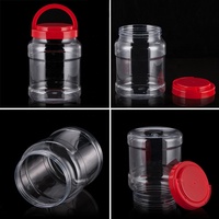 Grand récipient en plastique PET de 2500 ml, bouteille vide de 2,5 litres, récipient de stockage