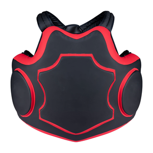 Protège-poitrine en cuir personnalisé pour la boxe, protection corporelle respirante en mousse pour l'entraînement MMA, lutte, kickboxing, Muay Thai 2026 - Product Image 2