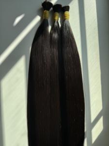 Vente en gros d'extensions de cheveux humains 100% vierges Remy lisses avec vague profonde en vrac coiffures vietnamiennes Wave Curl - Product Image 5