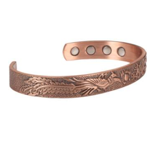 Bracelet Thérapeutique Métallique Premium Motif Faune, Bijou Métallique Tendance au Design Exquis - Product Image 1