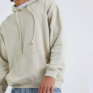 Casual Winter 100% Cotton Fleece <b>Pullover</b> Hoodie Wholesale Private Label Manufacturer Export <b>Men's</b> Hoodies - Product Image 3