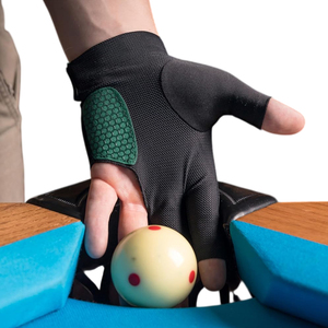 Easy To Wear New Professional Snooker <b>Gloves</b> 100% Polyester Material Made Best Price 3 Fingers Snooker <b>Gloves</b> - Product Image 5