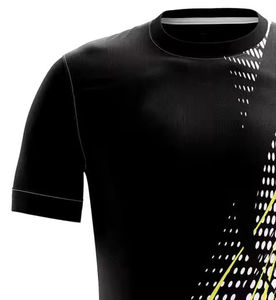 Men's Sublimation Printed Galaxy Design Cotton Sports T-Shirt Short Sleeve Lightweight Quick Dry Loose Fit OEM/ODM Available - Product Image 2