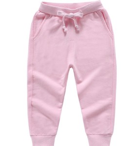 Pantalon de survêtement décontracté en coton et élasthanne pour garçons et filles, coupe droite, pour le sport et le basketball, automne/hiver, couleur unie, long pour enfants - Product Image 6