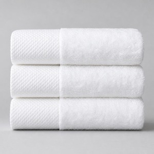 Serviettes de toilette de luxe 100% coton pour hôtels et complexes hôteliers, texture douce et moelleuse, haute absorption, serviettes pour invités de salle de bain - Product Image 2