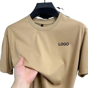 เสื้อยืดผู้ชายขายดี ผ้าฝ้าย 100% ไม่เป็นขุย ระบายอากาศ แห้งเร็ว พร้อมออกแบบโลโก้ตามสั่ง-คุณภาพส่งออก - Product Image 2