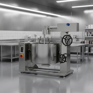 Olla de vapor con inducción y revestimiento giratorio Amicook 380V/440V, modelo para restaurante, procesador de alimentos, resistente al calor, estufa de gas moderna - Product Image 6