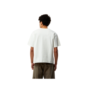 Men's Regular Fit Solid <b>White</b> Cotton T-<b>Shirt</b> <b>Short</b> <b>Sleeve</b> O-Neck Casual Jersey Knitted Top - Product Image 3