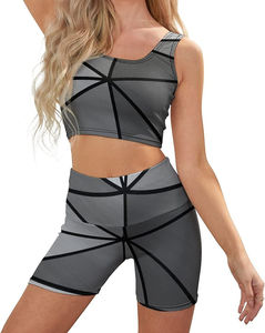 <b>Women's</b> New Design U <b>Back</b> High Impact Nylon Workout Bras Breathable Quick Dry Wirefree Shockproof Longline Sports Bra - Product Image 6