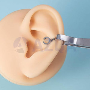 Pinza de Acero Inoxidable para Perforación de Cartílago de Oreja, para Perforaciones Corporales Profesionales y Colocación de Joyería - Product Image 3