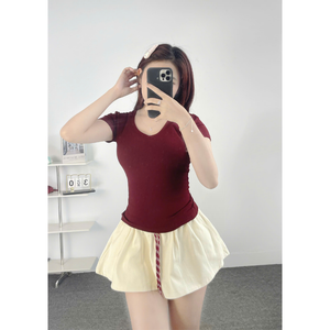 Falda Deportiva para Mujer, Ligera, con Corte Acampanado, Transpirable, Ecológica, para Uso Diario, Cintura Alta, Calidad Premium, Superventas - Product Image 4