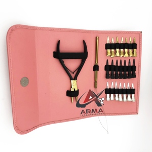Kit d'extension capillaire de haute qualité avec pince à 2 trous, boucle et pince à cheveux standard, outils d'extension capillaire avec marque privée - Product Image 3